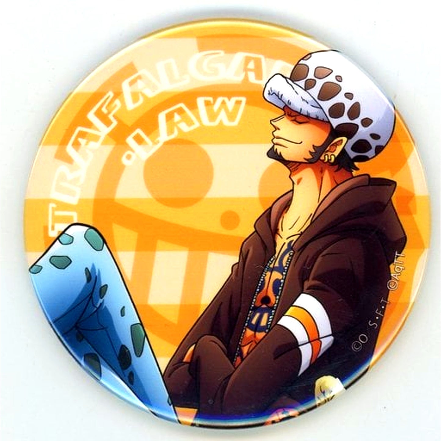 Trafalgar Law One Piece Nap Time Button [USED]