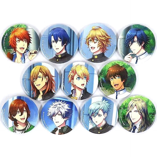Uta no Prince Sama Shining Live Sho Kurusu & Others Trading Can Badge Kyouen no Kyoumeikyoku Ver. Bromate 2022 Limited All 11 Types Set Buttons [USED]