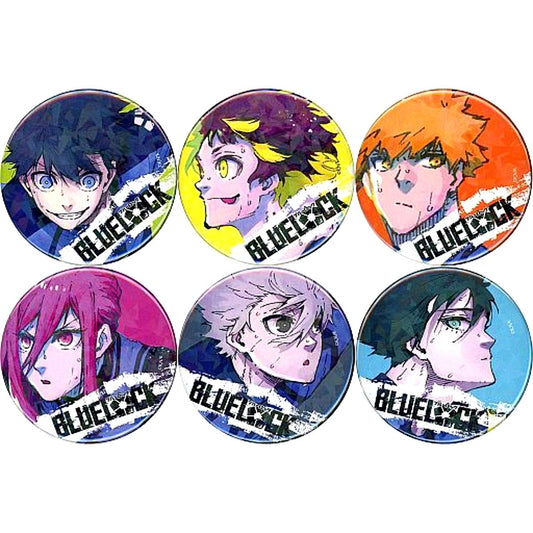 Set of 6 Blue Lock A3 STORE POP UP SHOP Hologram Button Badge 01 [USED]