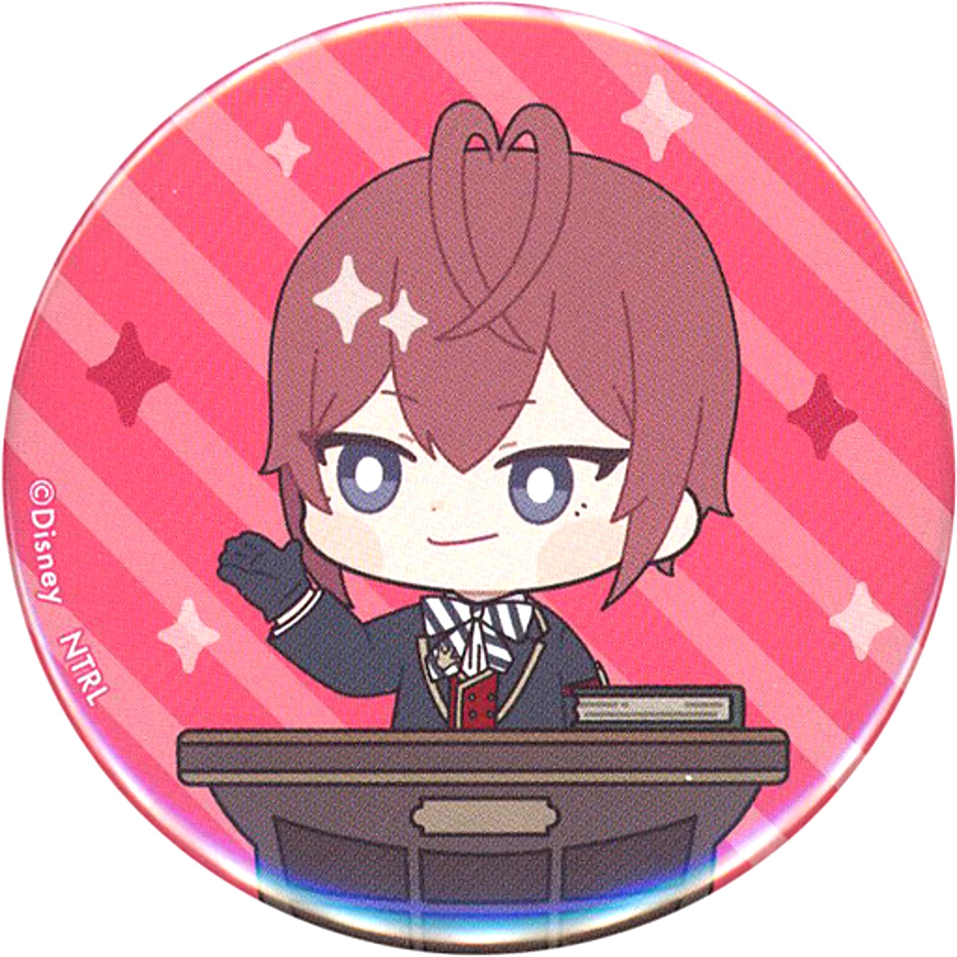 Riddle Rosehearts Twisted Wonderland Button History of Magic Ver. [USED]