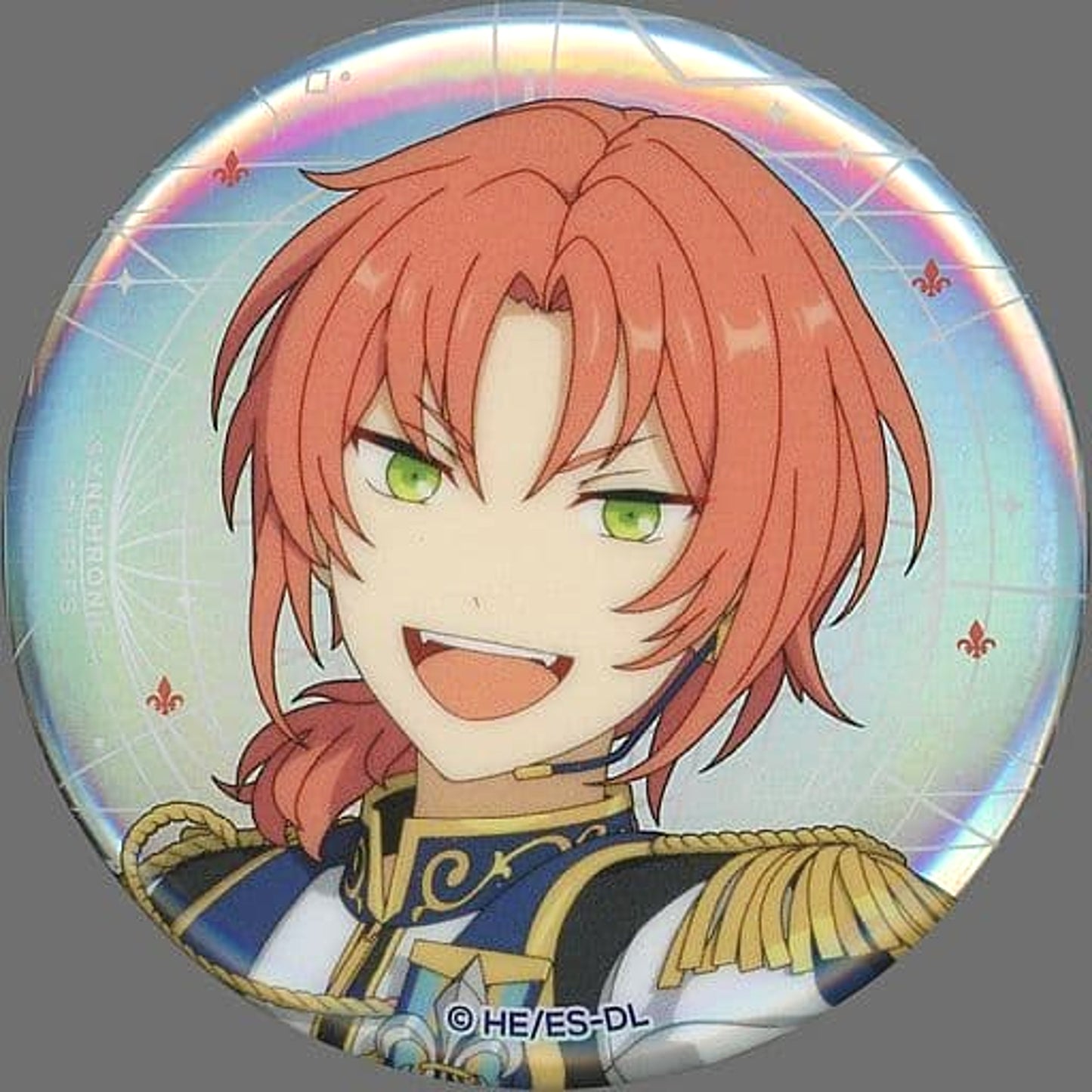 Ensemble Stars!! Leo Tsukinaga S/S Idol Badge Collection B Dream Live 6th Tour Synchronic Spheres Limited Buttons [USED]