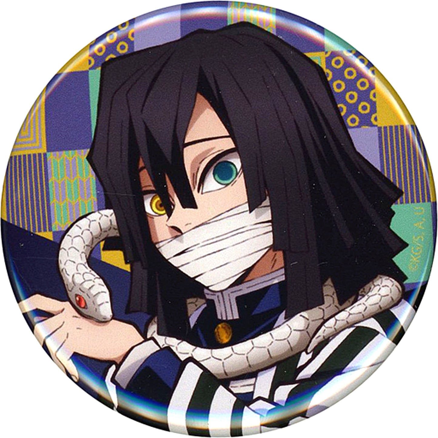 Obanai Iguro Demon Slayer Random Button Vol. 2 [USED]