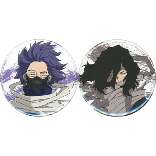 My Hero Academia Hitoshi Shinso Shota Aizawa Can Badge animate Limited Blu-ray/DVD 5th Vol.4 Purchase Bonus Buttons [USED]
