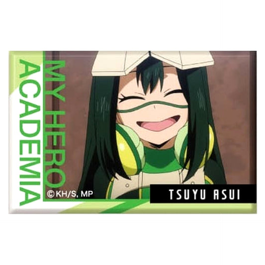 My Hero Academia Tsuyu Asui Square Can Badge Vol.4 Buttons [USED]