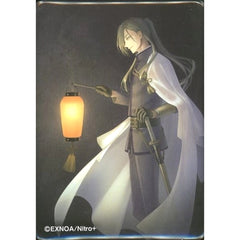 Touken Ranbu ONLINE Nikkari Aoe Newly Drawn Illustration Square Can Badge Collection 2 Expedition to the Present World Miyako Musubi Akari Musubi Exhibition Limited Buttons [USED]