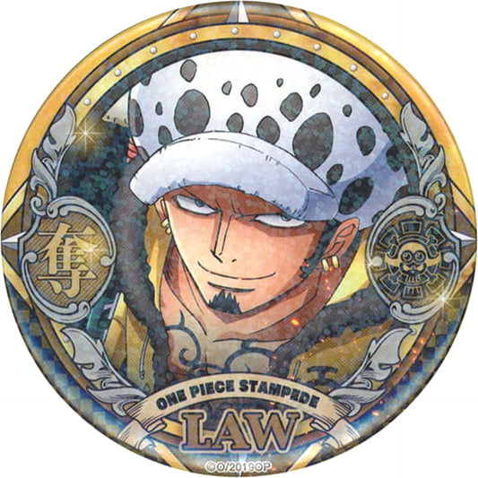 Trafalgar Law One Piece: Stampede Set of 4 Yakara Button 7net Limited 2nd Edition Movieticket Card Benefits [USED]