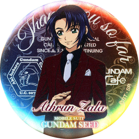 Athrun Zala Gundam Cafe Arigato Project Gundam Cafe Select Magnet Badge Thanks Ver. [USED]