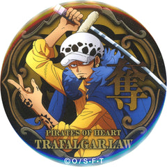 One Piece Trafalgar Law Yakara Can Badge Part 22 Wano Kuni 2 Buttons [USED]
