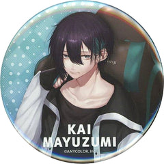 VTuber Nijisanji Kai Mayuzumi Random Can Badge New Visual Goods Part 13 Buttons [USED]