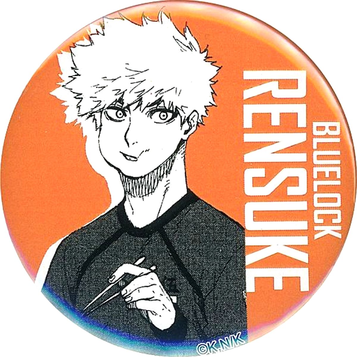 Rensuke Kunigami Blue Lock Trading Button [USED]