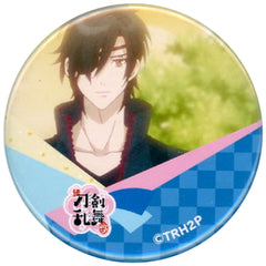 Zoku Touken Ranbu Hanamaru Shokudaikiri Mitsutada Cel Art & Original Drawings Trading Can Badge Vol.2 Buttons [USED]