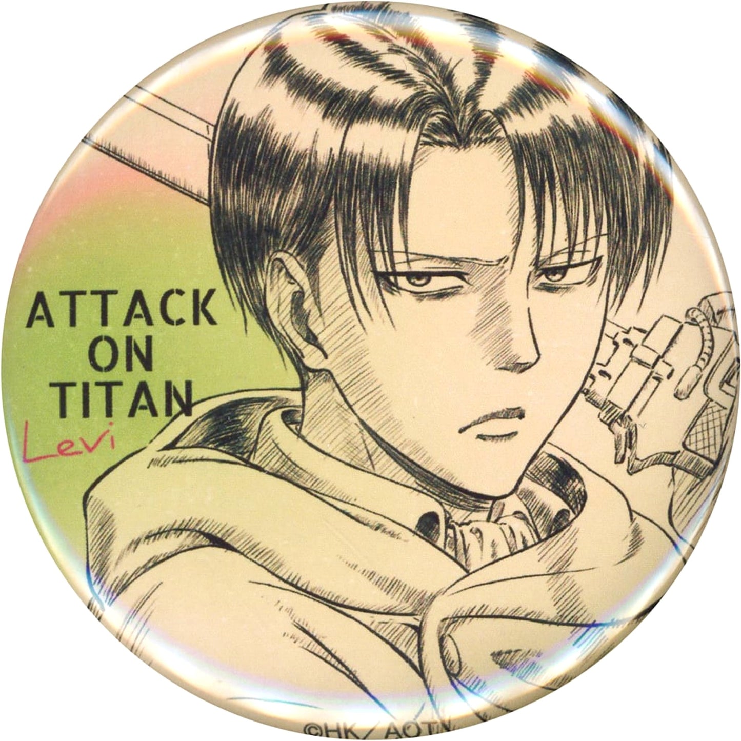 Levi Ackerman Attack on Titan WIT STUDIO Button Collection Part 3 C95 Limited [USED]