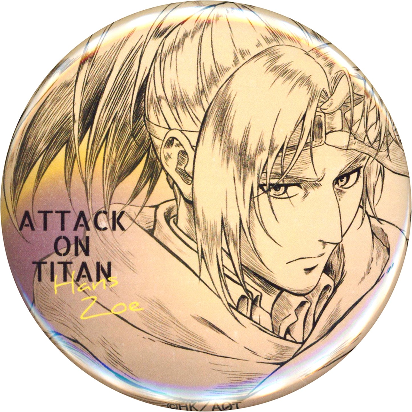 Hange Zoe Attack on Titan WIT STUDIO Button Collection Part 3 C95 Goods [USED]