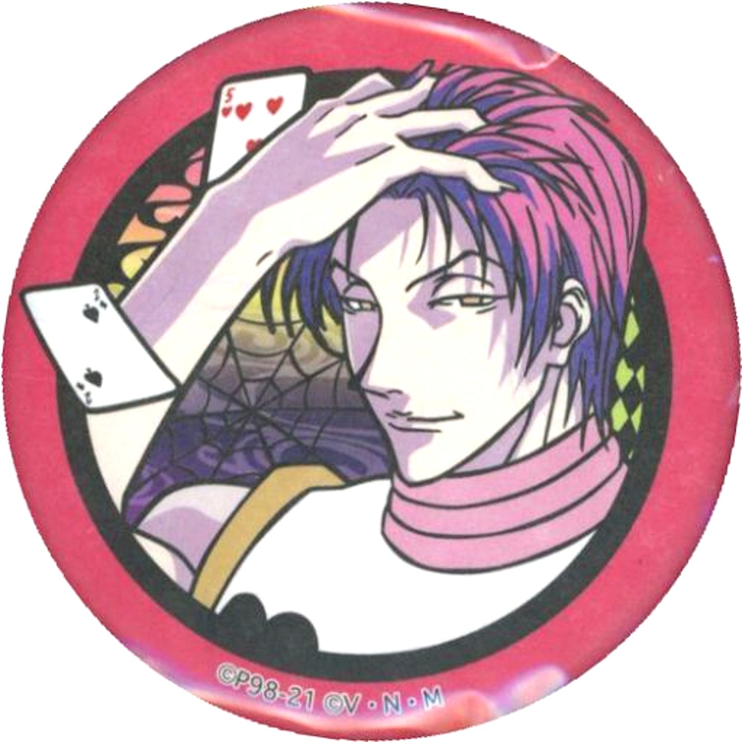 Hisoka Morow Hunter x Hunter Washi Button Vol. 4 [USED]