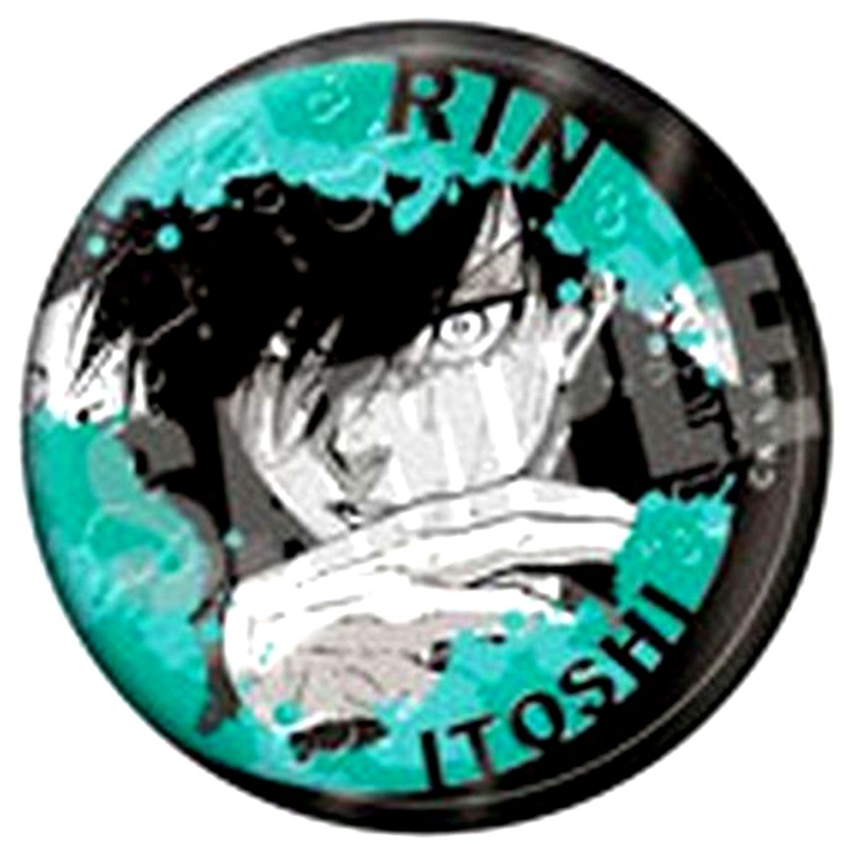 Rin Itoshi Blue Lock Trading Jewelry Button Bver. [USED]