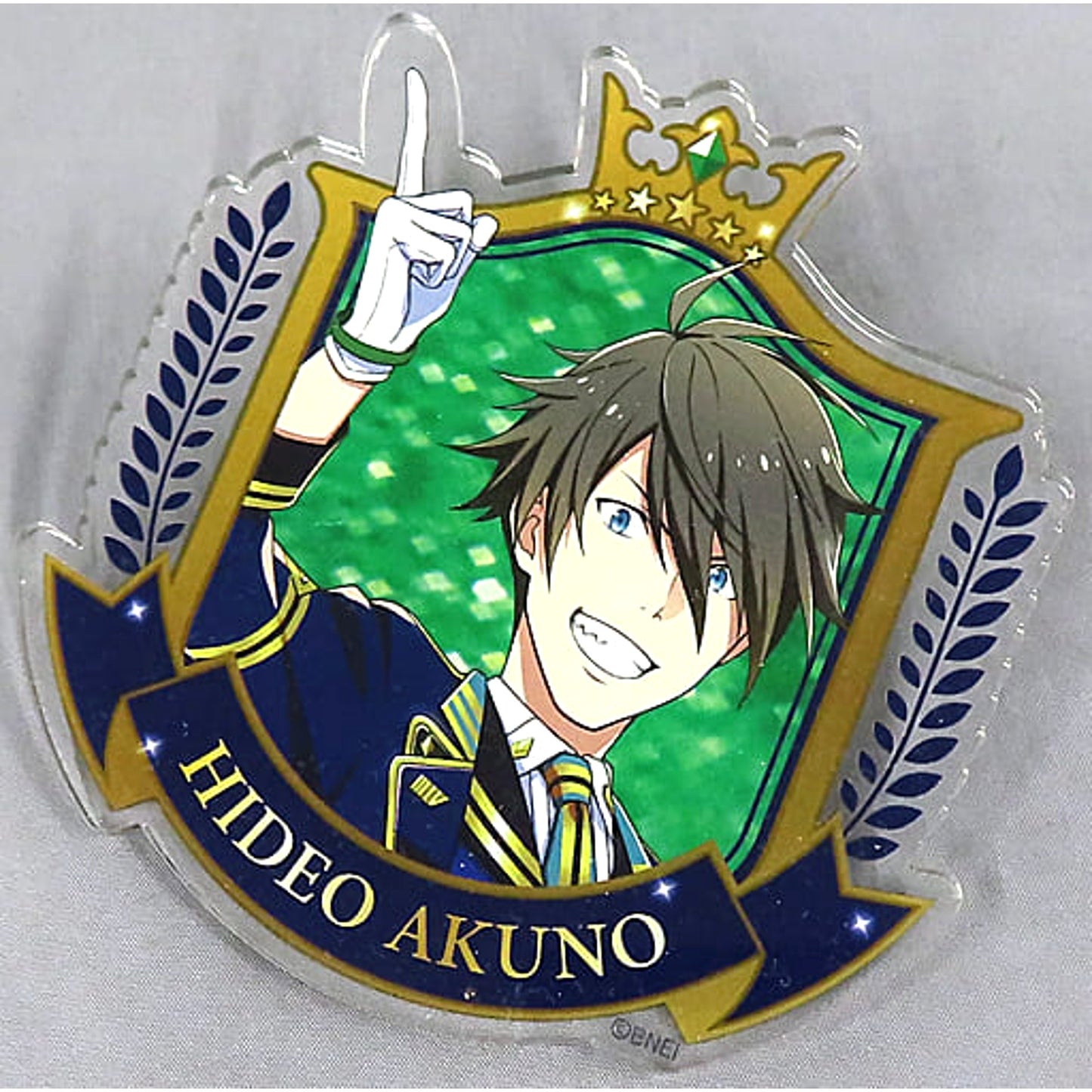 Hideo Akuno THE IDOLM@STER SideM Official Produce Badge 5th Stage M@KE YOU PROUD Limited [USED]
