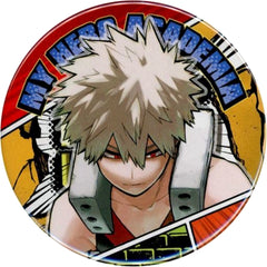 My Hero Academia Katsuki Bakugo Title Blue Collection Can Badge Part 7 Buttons [USED]
