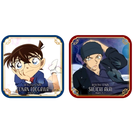 Conan Edogawa and Shuichi Akai Detective Conan Visual Art Button Set of 2 [USED]