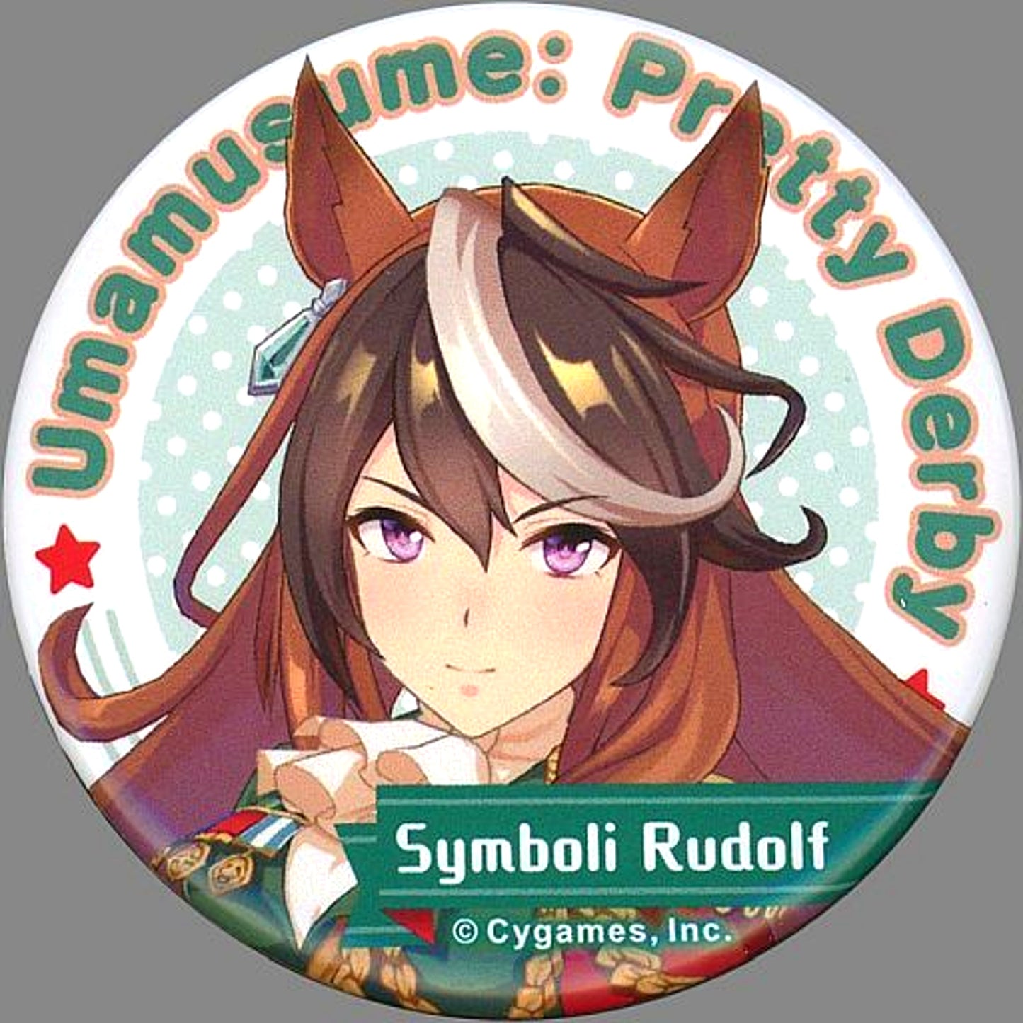 Symboli Rudolf Uma Musume Pretty Derby Chara Badge Collection Vol.1 [USED]