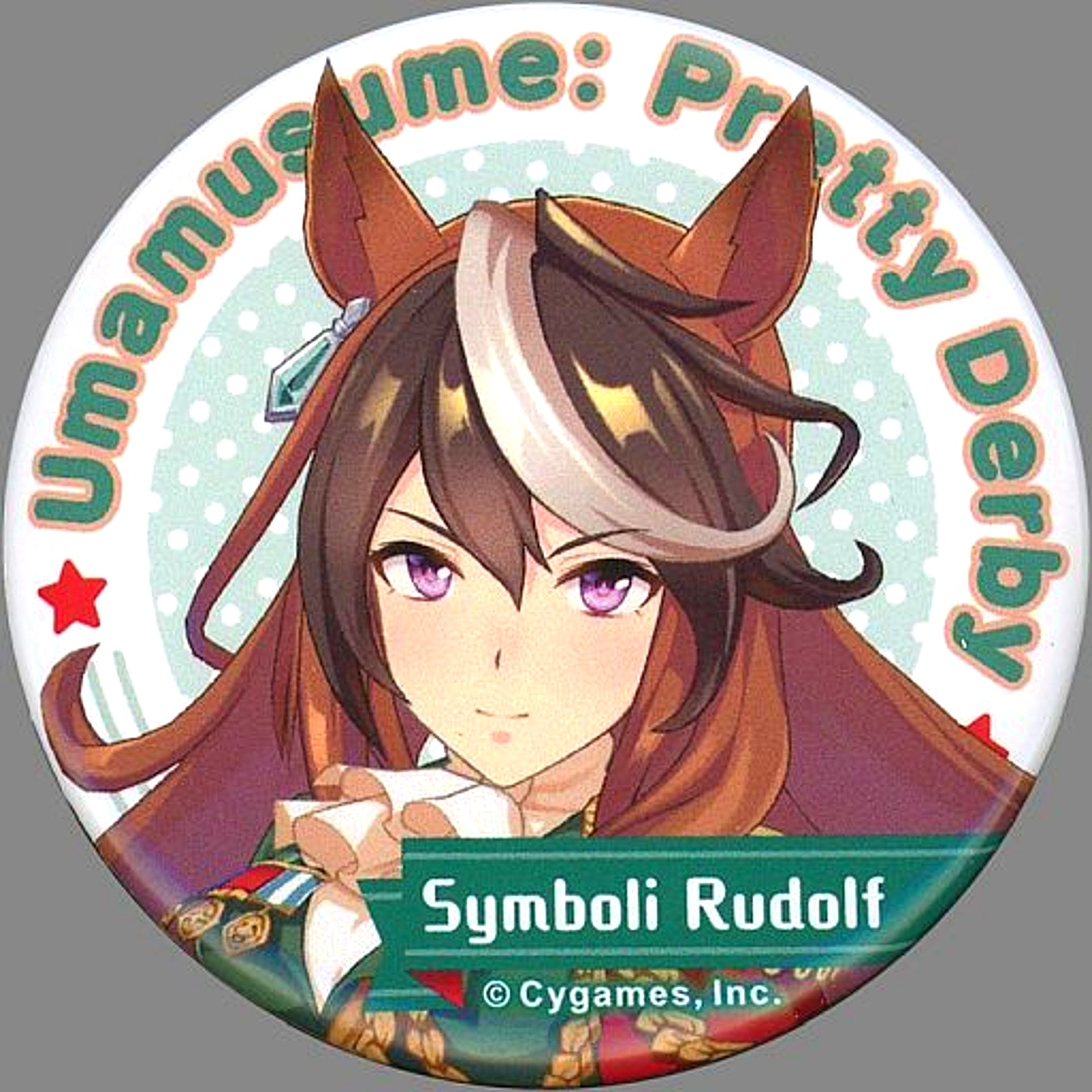 Symboli Rudolf Uma Musume Pretty Derby Chara Badge Collection Vol.1 [USED]