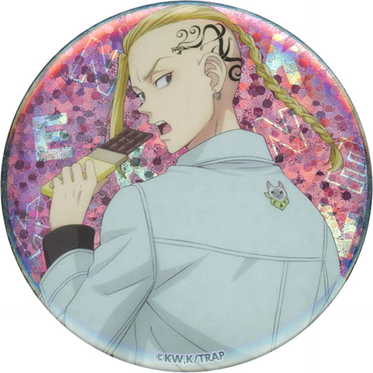Tokyo Revengers Ken Ryuguji Natural Proportions Trading Can Badge Vol.1 Namja Town Limited Buttons [USED]