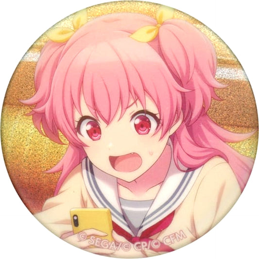Hatsune Miku: Colorful Stage! Airi Momoi Glitter Can Badge Event Illustration Collection Vol.3 B Buttons [USED]