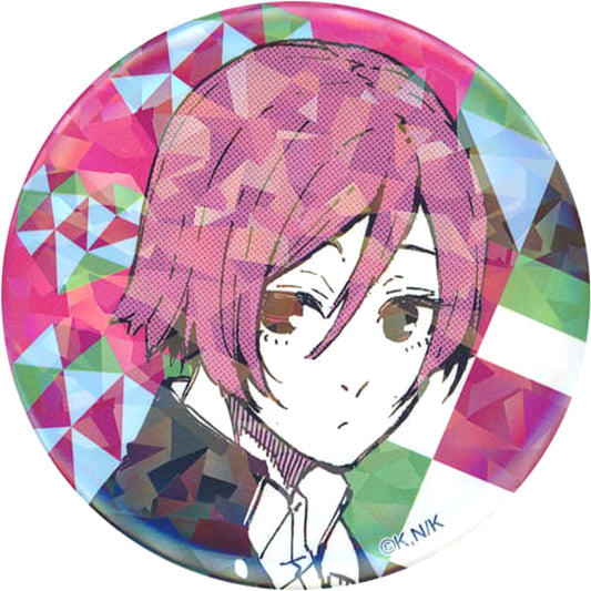 Blue Lock Hyoma Chigiri Short Hair Trading Hologram Can Badge Vol.4 Tree Village Cafe Limited Buttons [USED]