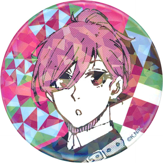 Blue Lock Hyoma Chigiri Hair Tie Trading Hologram Can Badge Vol.4 Tree Village Cafe Limited Buttons [USED]