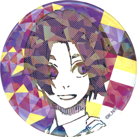 Blue Lock Reo Mikage Trading Hologram Can Badge Vol.4 Tree Village Cafe Limited Buttons [USED]