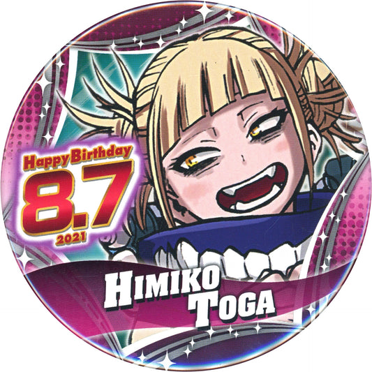 Himiko Toga My Hero Academia Birthday Button 2021 [USED]