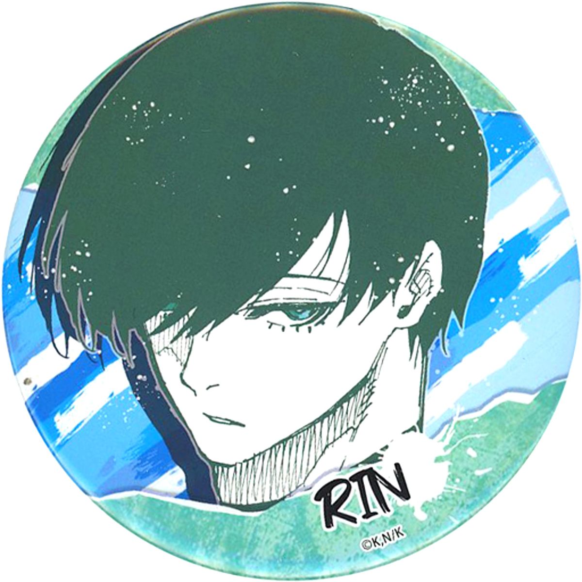 Rin Itoshi Blue Lock Lucky Button Box Right Eye Hidden Prize Included [USED]