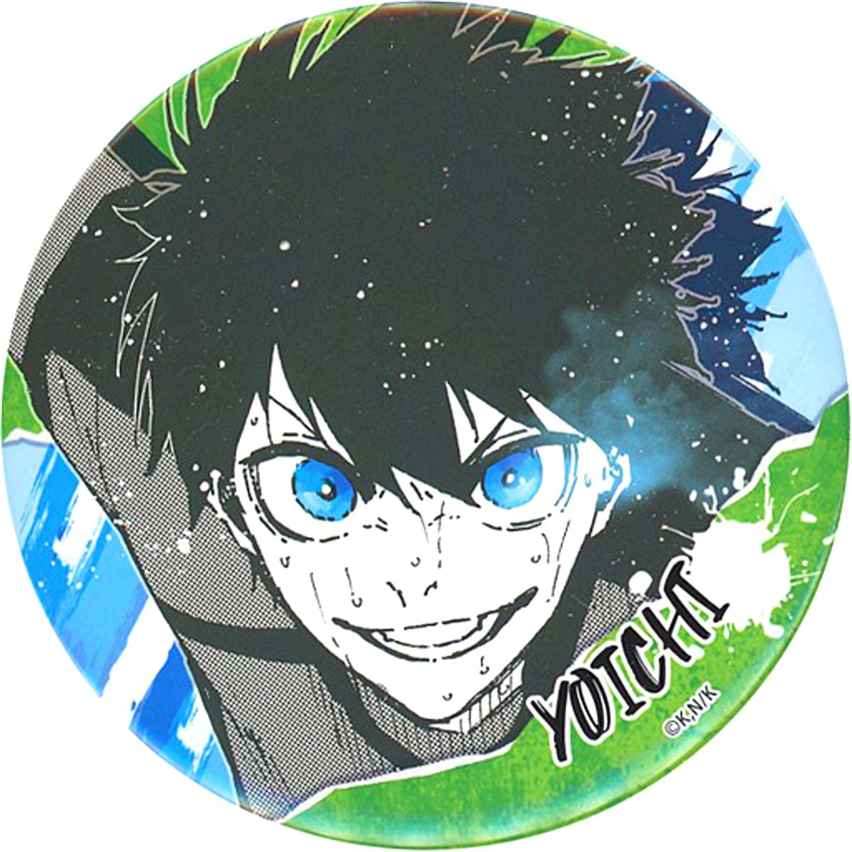 Yoichi Isagi Smile Blue Lock Lucky Button Box [USED]