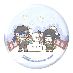 Naruto X Sanrio Characters Kirigakure Cinnamoroll Hologram Can Badge Collection Kirigakure Buttons [USED]