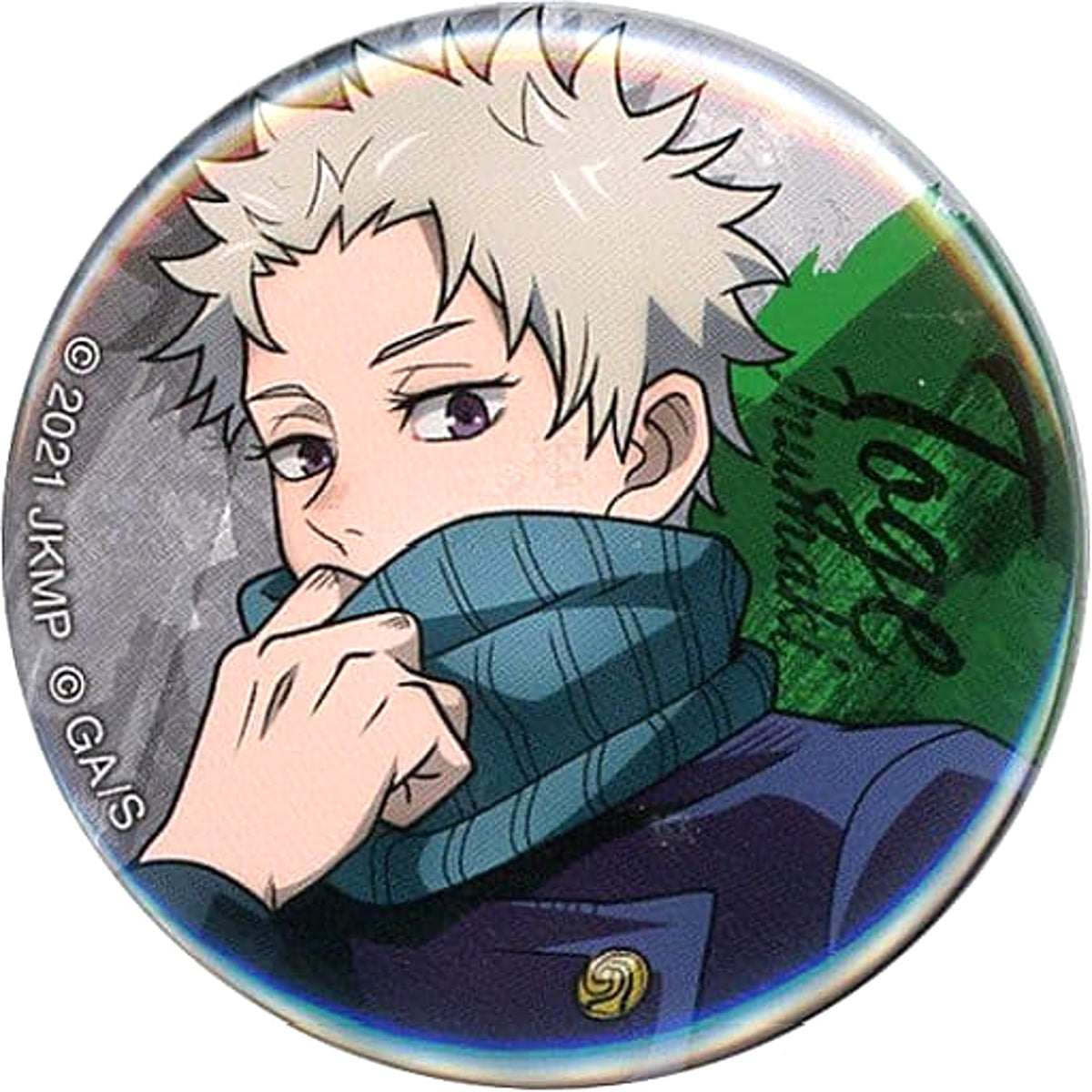 Jujutsu Kaisen 0 Toge Inumaki Trading Can Badge Dai Kouryu Exhibition 0 Illustrations Daikouryu Exhibition 0 Limited Buttons [USED]