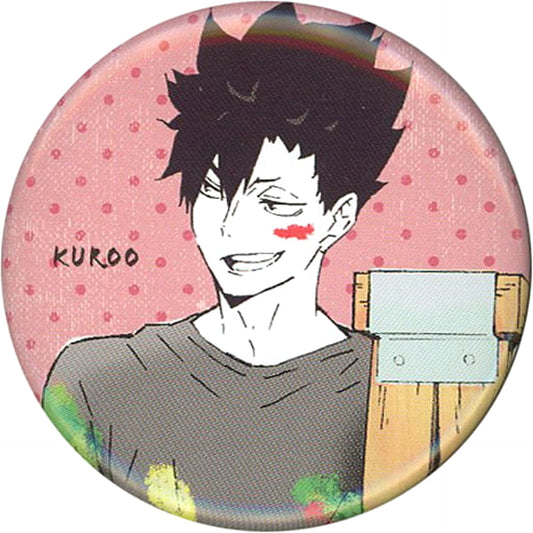 Tetsuro Kuroo Haikyu!! Paint Suit Button [USED]