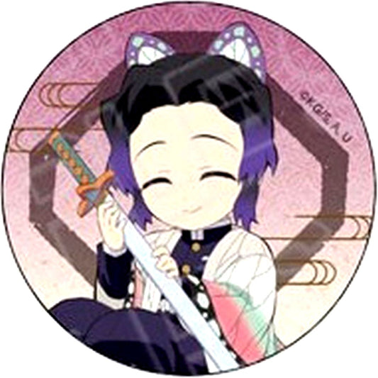 Shinobu Kocho Demon Slayer: Kimetsu no Yaiba Button Character Plate ver. [USED]