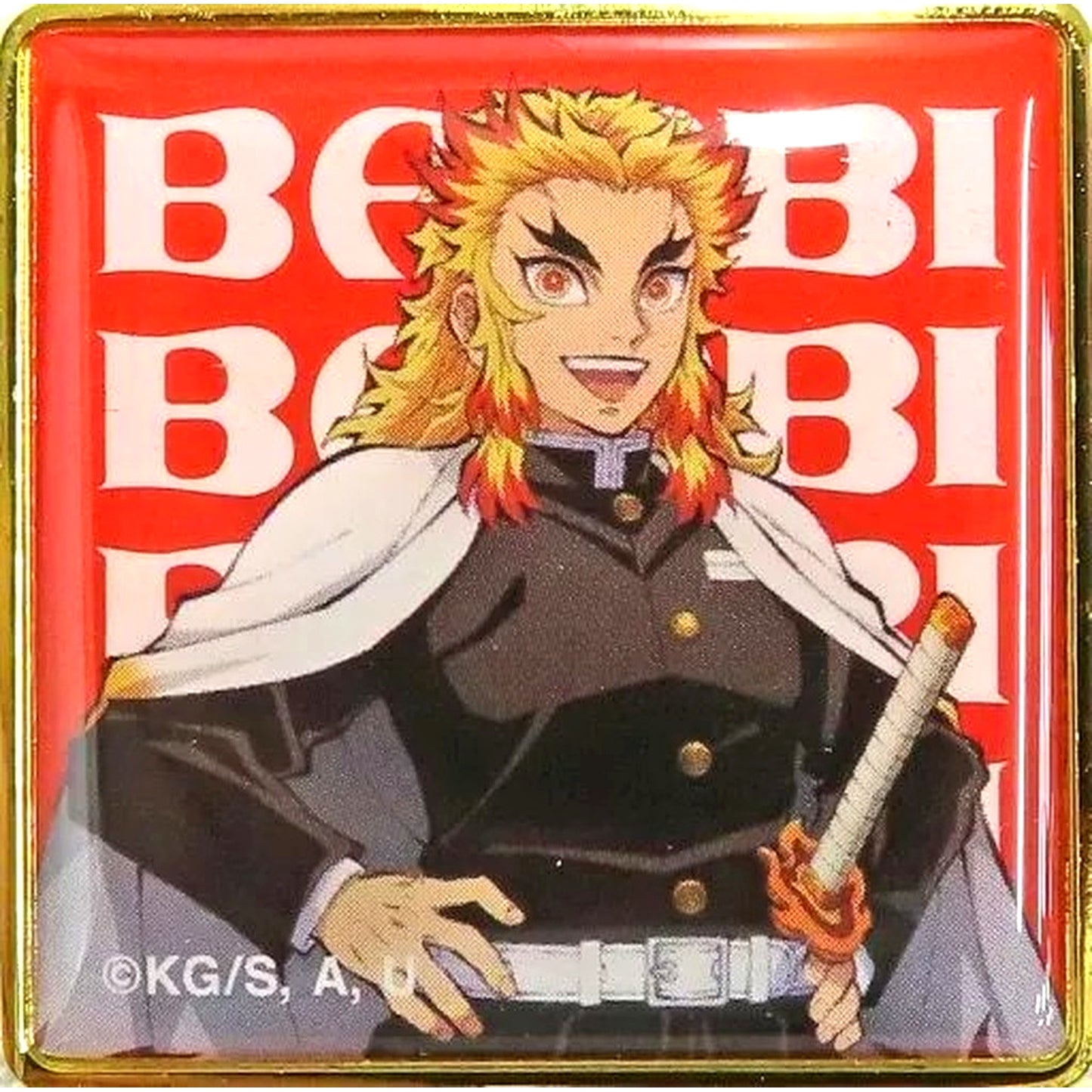 Kyojuro Rengoku Single Vol. 3 BABBI Demon Slayer Original Pins Special Gift [USED]