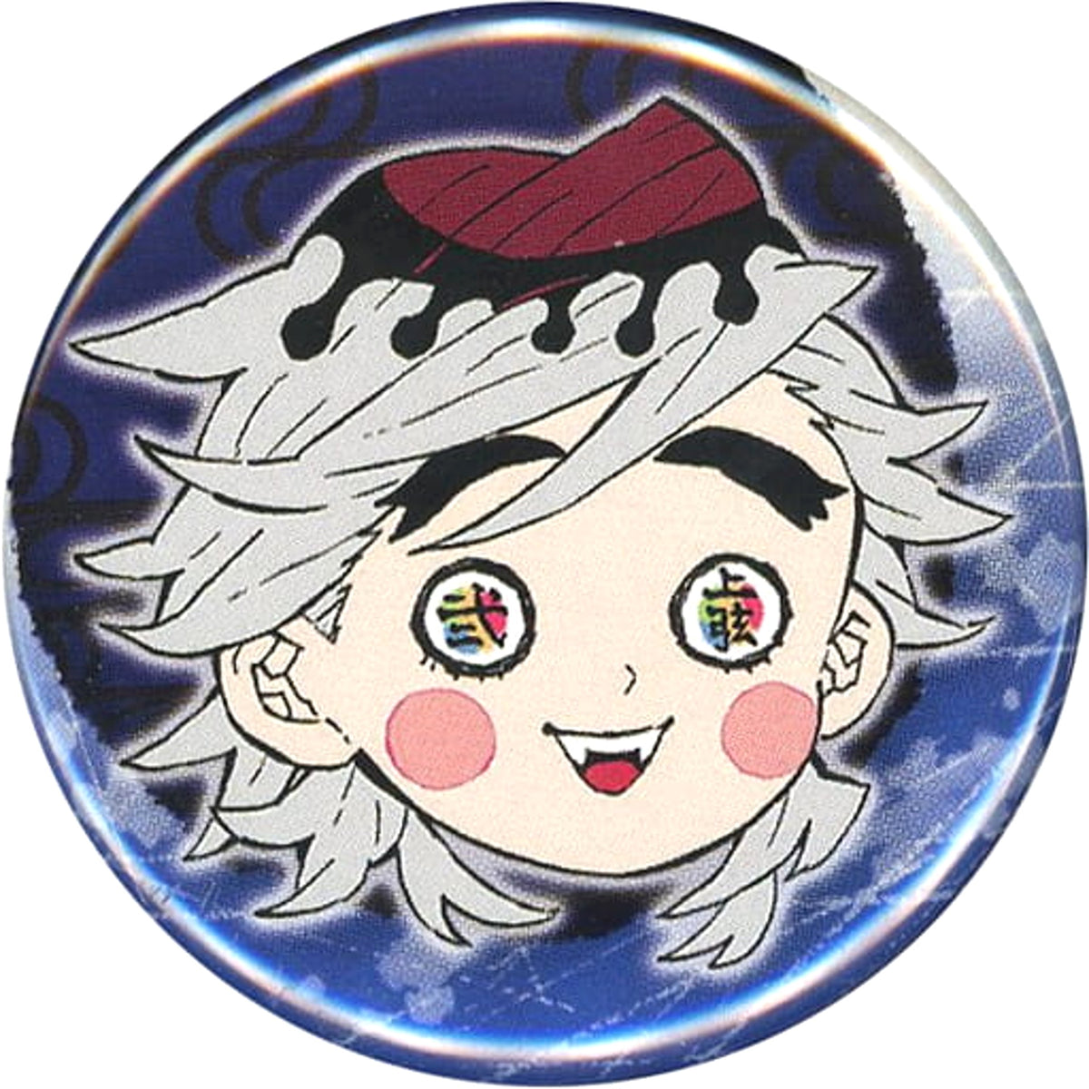 Demon Slayer: Kimetsu no Yaiba Doma Petit Can Badge Set 3 Koyoharu Gotoge Original Art Exhibition Limited Buttons [USED]