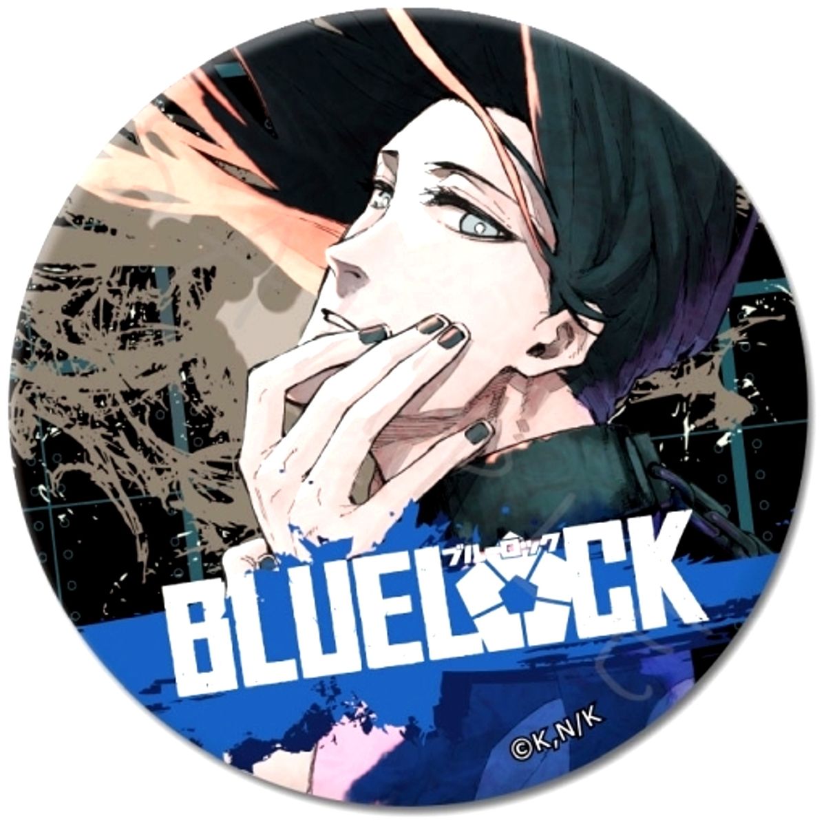 Jyubei Aryu I. Blue Lock 3WAY Button [USED]