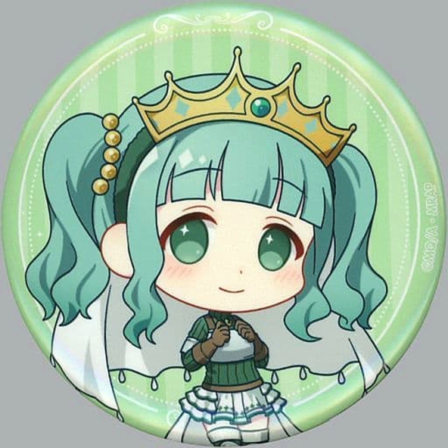 Magia Record: Puella Magi Madoka Magica Side Story Sana Futaba Trading Can Badge Mini Character Ver. Pop Up Shop in Tokyo Anime Center Limited Buttons [USED]