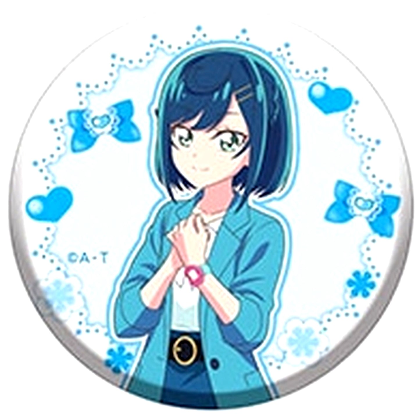 Kokone Fuwa Delicious Party Precure Hologram Badge [USED]