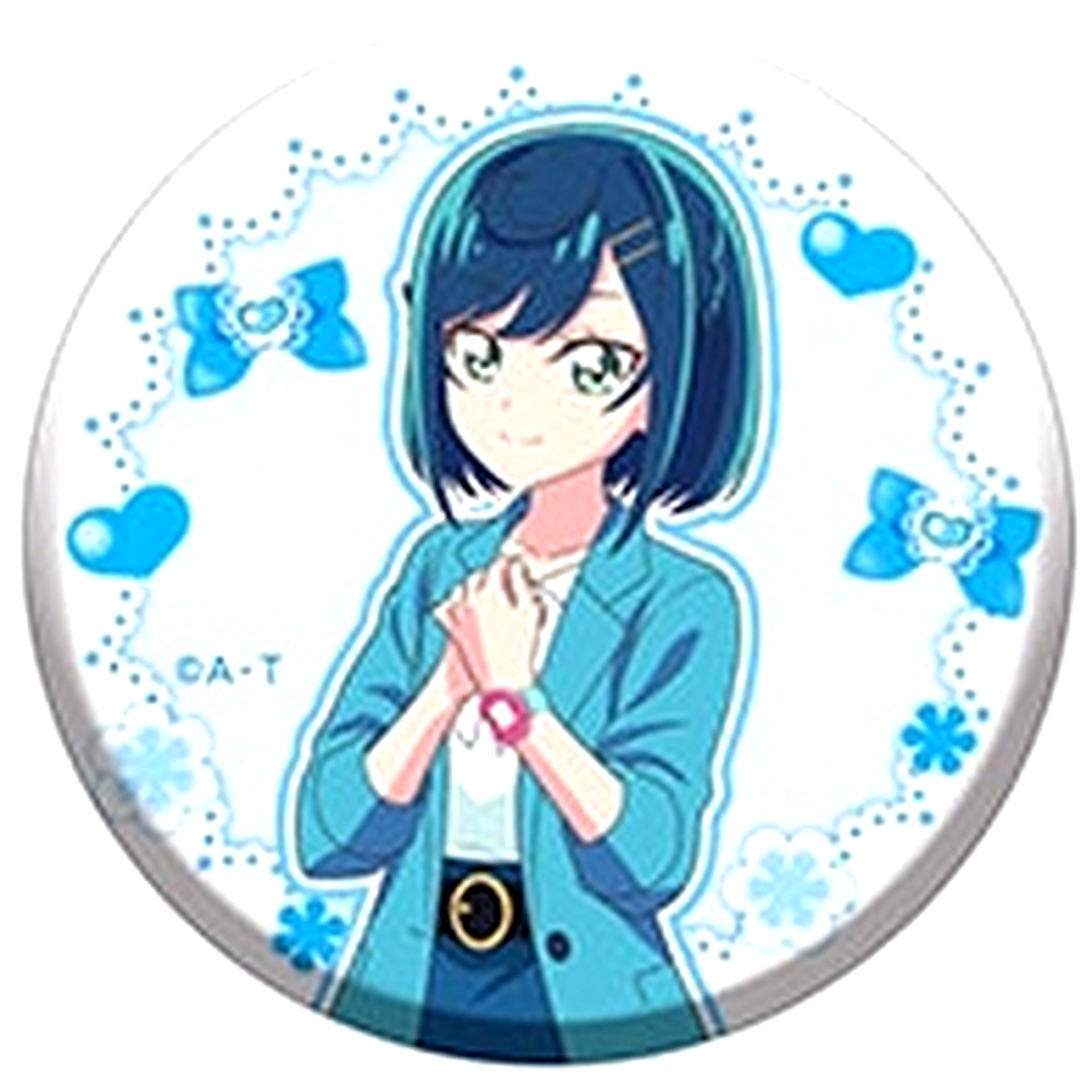 Kokone Fuwa Delicious Party Precure Hologram Badge [USED]