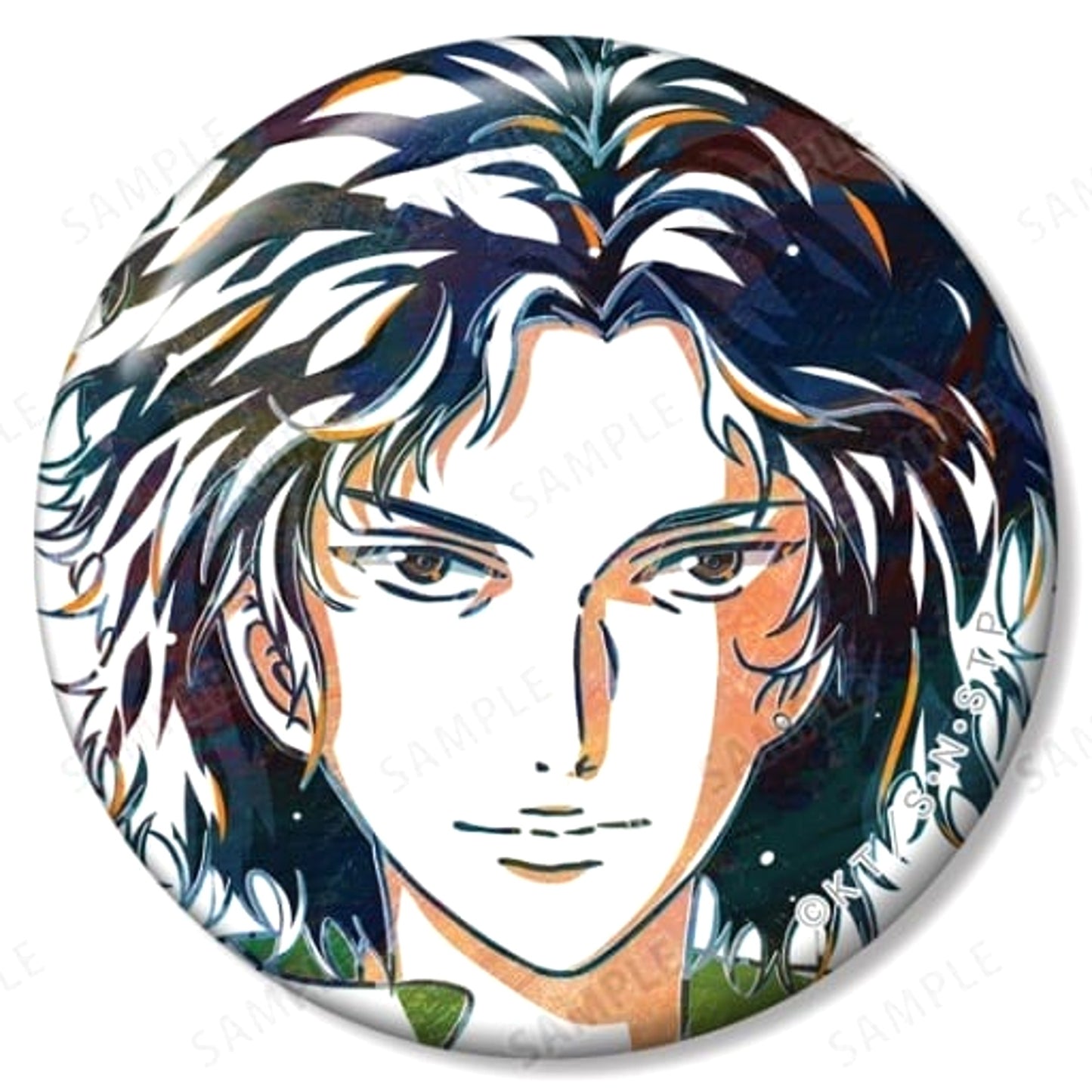 The New Prince of Tennis Senri Chitose Ani-Art Trading Shitenhoji Part 2 Can Badge Buttons [USED]
