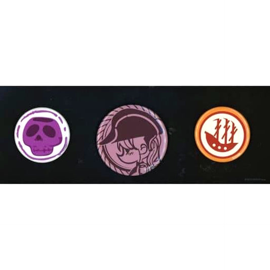 Virtual YouTuber hololive Houshou Marine Matching with Captain Button Set 3-Piece Set Houshou Marine Birthday Commemoration 2021 [USED]