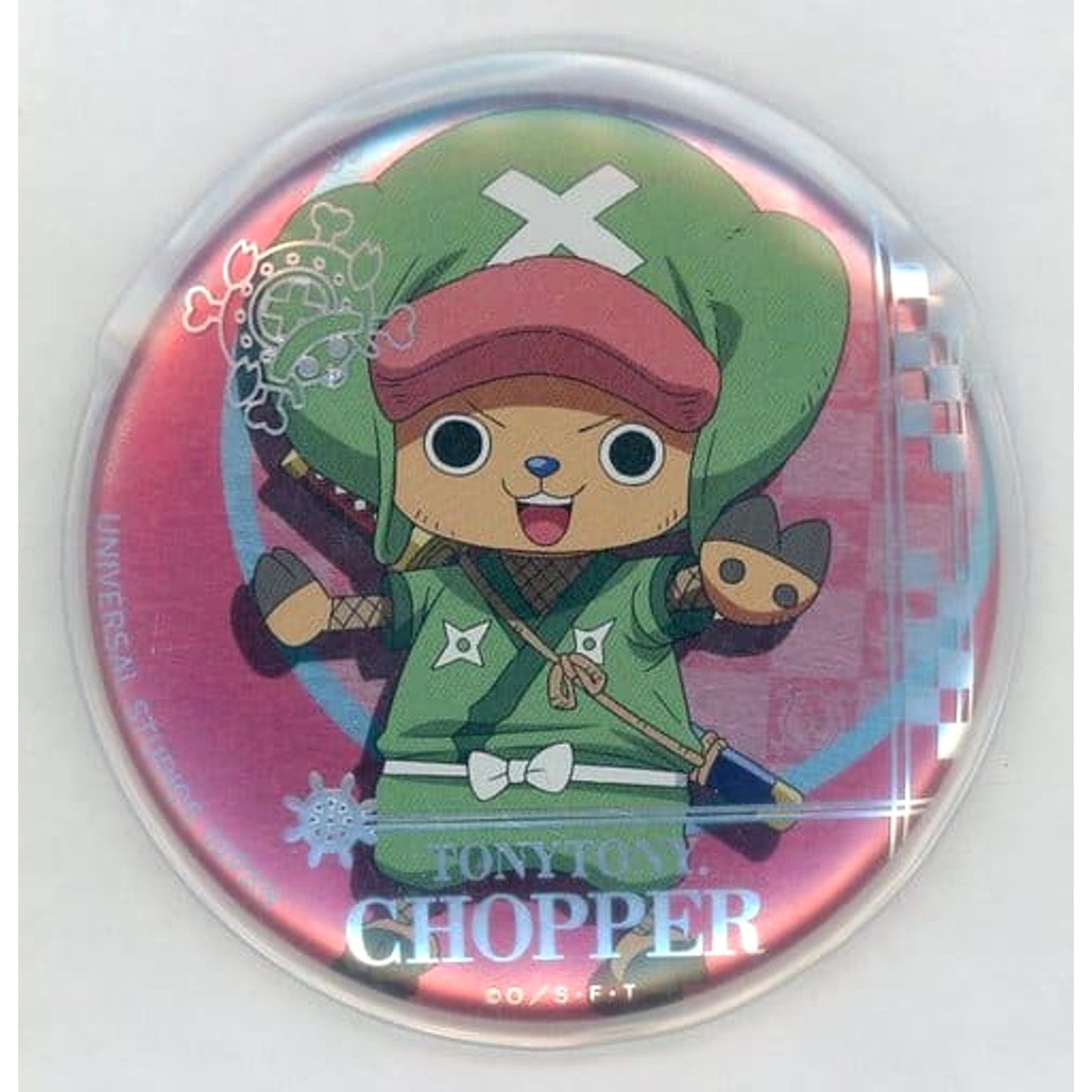 One Piece Tony Tony Chopper Collectible Can Badge Universal Studios Japan Premier Summer Limited Buttons [USED]