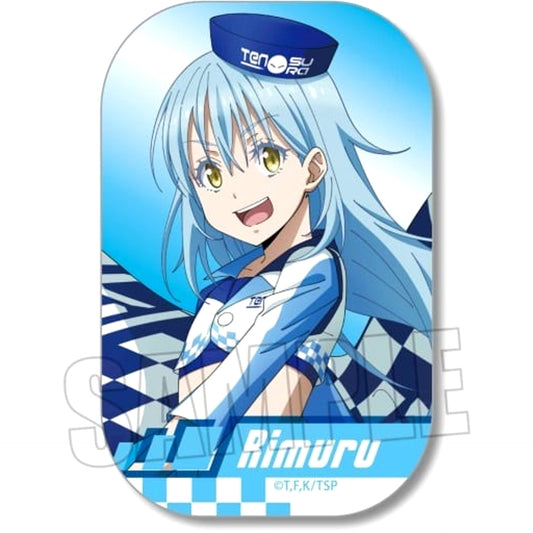That Time I Got Reincarnated as a Slime Rimuru Racing Ver. Square Can Badge Buttons [USED]