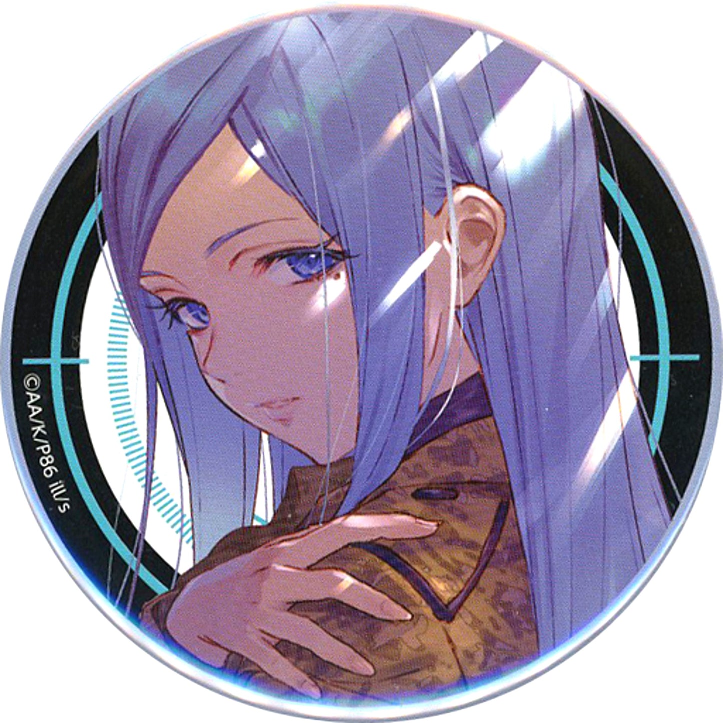 Anju Emma 86 Eighty-Six Button C-5 Prize Kujibikido Online Kuji [USED]