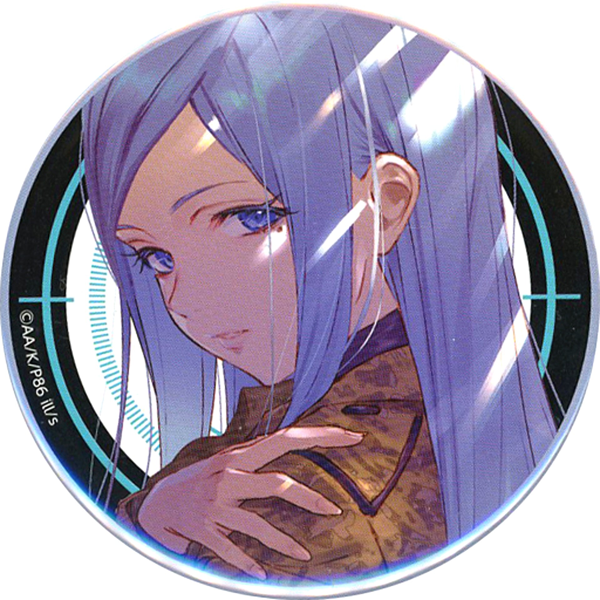 Anju Emma 86 Eighty-Six Button C-5 Prize Kujibikido Online Kuji [USED]
