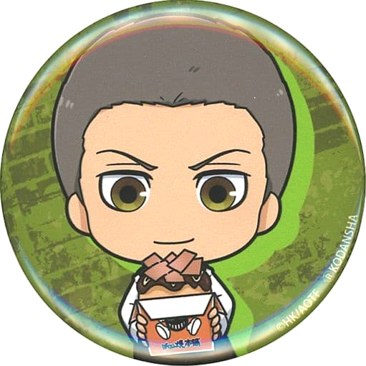 Connie Springer Attack on Titan Random Button Bakudan-Yaki Honpo Limited [USED]