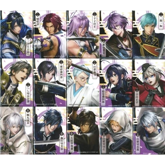 Mikazuki Munechika & Others Touken Ranbu Warriors Square Button A Set animate Limited Switch Software Set Paid Benefits [USED]